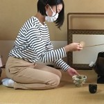 茶道写真　お点前